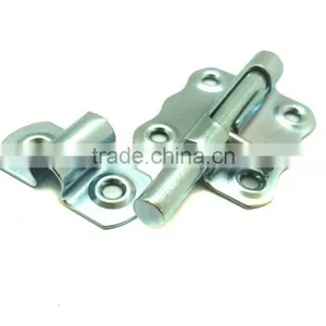 U Type 3" Heavy Duty Barrel Bolt For Door, Hot Safety Cellar Bolt, Zinc Finish Iron Cellar Window Bolt thumbnail-2