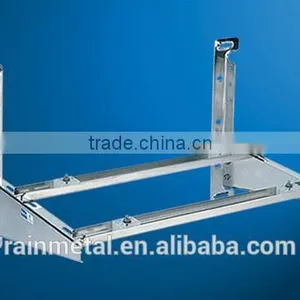 Adjustable Customized OEM Galvanized Metal Stamping Favorable Welding Aircondition Bracket thumbnail-1
