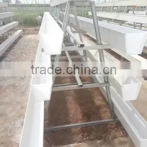 Agricultural Hydroponics U Type Trough Growing System thumbnail-2