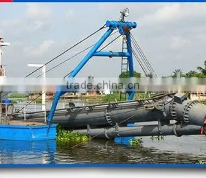 Rmini small River  Sea Sand Hydraulic Cutter Suction Dredger in China thumbnail-4
