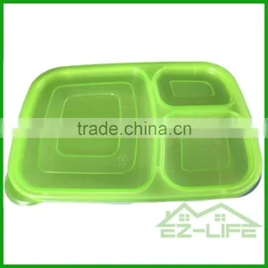 Best Plastic Disposable Compartment Cleakproof Heap Plastic Lunch Box With Lock thumbnail-2