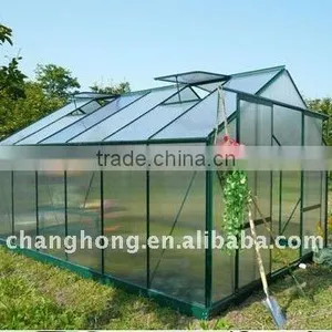 Large Aluminum Greenhouse With Spring Clips thumbnail-1