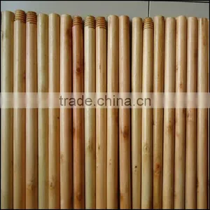 Smooth Varnishing Wooden Broom Handles/painted Wooden Broom Stick thumbnail-1