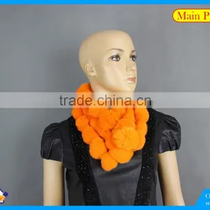 High Quality Knitted Rex-Rabbit Scarf thumbnail-4