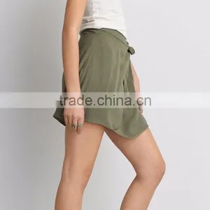 Custom Online Shopping Women Fashion 97% Cotton 3% Elastane Hot Girls Floral Printed Short Mini Skirts thumbnail-5