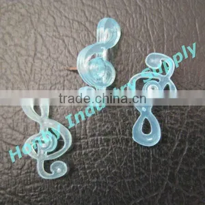 Musical Note Shape Clear Blue Color Push Pin in CHina thumbnail-1