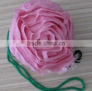 Fashion Colorful Foldable Rose Nylon Shopping Bag thumbnail-1
