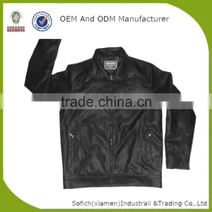 2017 New Design Mens Leather Jackets on Sale thumbnail-1