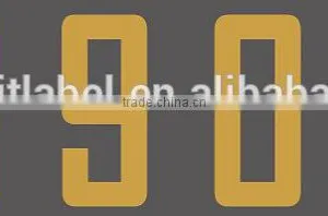 High Quality White Vinyl Cut -out Transfer Number thumbnail-3
