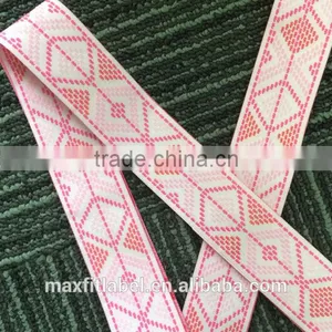 China Factory Directly Supply High End Jacquard Weave Ribbon for Garment thumbnail-1