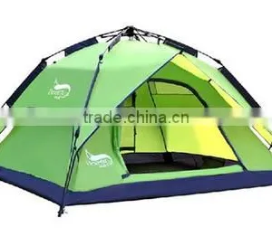 T18 Fiberglass Pole Automatic Double Canopy Tent Outdoor 3-4 People thumbnail-3