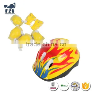 HFX0270 Breathable and Durable PVC Material Helmet Kid's Knee Pads Protective Gear thumbnail-3