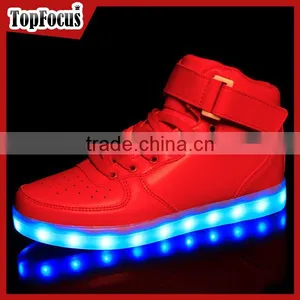 Led Light Up Running Flashing Sneakers Adult Led Shoes thumbnail-2