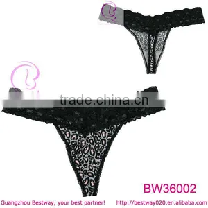 Open Hot Sexy Girl Photo of Leopard Thong g String for Girl thumbnail-1