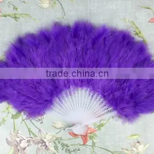 China Supplier Feather Fan Wedding Occasion and Party Decorations Event Party Item Type Dancing Feather Fans thumbnail-5