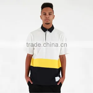 OEM Shirt 100% Bamboo Clothing Men's Plain Stand up Collar T-shirt Logo thumbnail-1