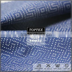 Hot Sell 100% Cotton Dyed Ground Printed Poplin Fabric thumbnail-2