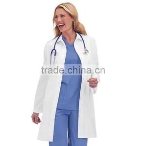 Chinese Factory Customized Lab Coat for Doctors Hospital Workwear White Nurse Uniforms thumbnail-2