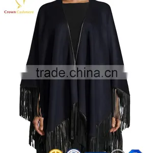 2016 Fashion Long Solid Color Cashmere Pashmina Tassel Scarf Wrap Shawl thumbnail-2