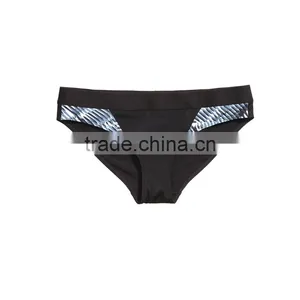 Wholesale Black High Waist Beach Athletic Shorts Women Sport Slim Fit Swim Shorts China Oem thumbnail-2