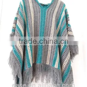 2017 Mixed Colors v Neck Maxi Women Cardigan Sweater thumbnail-1