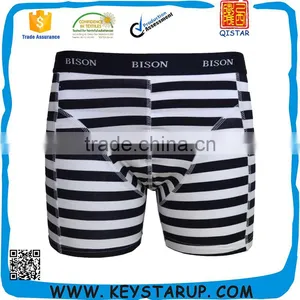 Hight Waist Men Slim Fit UInderwear Men's Boxer Briefs Wholesale thumbnail-1