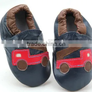 Wholesale Genuine Leather Soft Sole Sheepskin Girls Kids Shoes thumbnail-6
