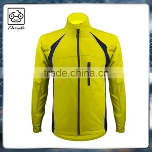 2016 Big Mans Windproof Thermal Softshell Cycling Jacket thumbnail-3