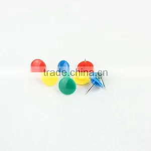Box Packing Plastic Gear Shape Head Pin Customizable Colors Thumbtack Office Creative Stationery thumbnail-3