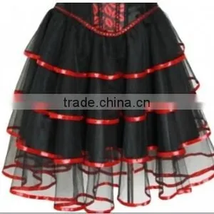 Walson Instyles Wholesale Black Sexy Ladies Womens Organza Tutu Skirt Costume Fancy Dress thumbnail-1