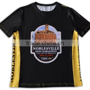 Custom Dye Sublimation Full T-shirt Printing All Over Sublimation Printing T-shirt thumbnail-4