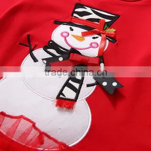 New Design Christmas Snowman Grid Newborn Baby Christmas Outfits thumbnail-6