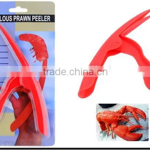 Useful Plastic Shrimp and Prawn Shell Peeling Tool / Prawn Peeler Tool thumbnail-1