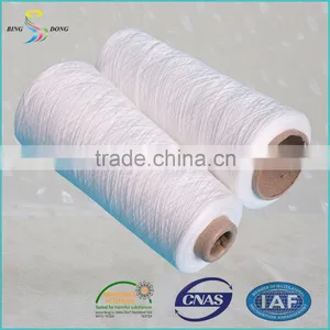 Ne 36s/2 Raw White 100% Virgin Polyester Spun Yarn for Sewing thumbnail-1
