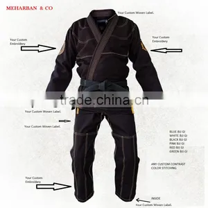 Custom Made Brazillian Jiu-Jitsu Uniforms thumbnail-1