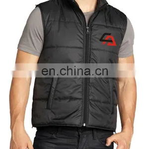 PADDED JACKET FOR MENS / POLYESTER PADDED JACKET/ BLACK PADDED JACKET 2016 thumbnail-1