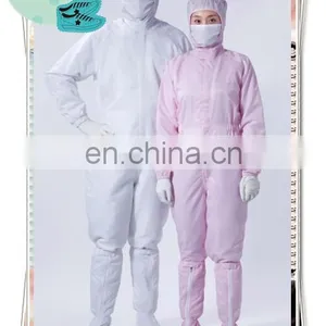 Pink Color Esd Workwear/ Cleanroom Suit / Antistatic Clothing thumbnail-1