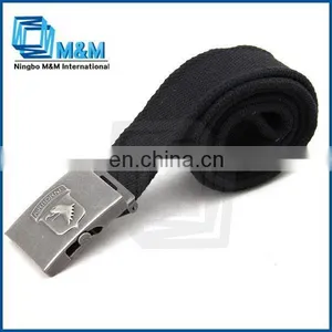 Canvas Belt With Metal Buckle Snap On Belt Buckle thumbnail-1