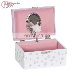 Fancy Cheap Flower Gift Music Cosmetics Ballerina Jewelry Box thumbnail-6