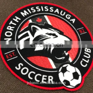 Fashion Custom Flock Garment Accessories Embroidered Patch With High Quality thumbnail-1