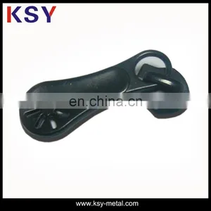 Black Custom Metal Zipper Puller thumbnail-1