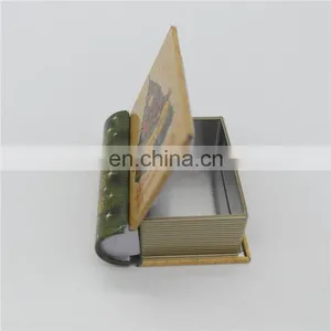 Custom Metal Tin Book Box/book Shape Tin Can Metal Box thumbnail-5