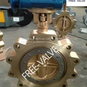 Bronze Lug Butterfly Valve With Double Eccentric Offset thumbnail-2