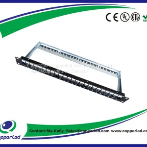 FTP Blank Patch Panel 24Port With Back Bar thumbnail-1