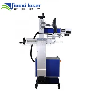 20w Flying Fiber Laser Marking Machine for Production Line Plastic Metal thumbnail-1