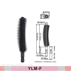 4d Fiber Lash Disposable Silicone Plastic Black Eyebrow Mascara Facial Private Label Tube Brush Wands Bottle Packaging de Soldar Buceo Waterproof With Cap for Eyelash Extensions thumbnail-1