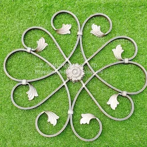 Wrought Iron Ornaments/ Wrought Iron Elements/ Wrought Iron Component thumbnail-1