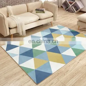 PRINTED SHORT PLUSH MAT - 3606 COMTEMPERORY MODERN DESIGN thumbnail-3