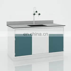 School Research Institute Lab Furniture Table Work Table Metal Work Bench thumbnail-5