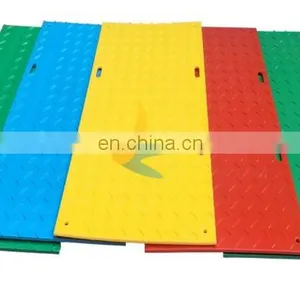 Best Quality UHMWPE/HDPE Road Protection Mats or Construction Ground Mat for Mud Road or Grassland Protection Mats With Quality thumbnail-6